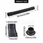 Variklio oro filtro įsiurbimo žarna Renault Kangoo 1 Clio 2 Symbol Thalia 1.5 Dci 8200039843 Pakeičiama variklio įsiurbimo vamzdelis