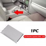 Automobilio priekis 7L5862531 Centrinės konsolės puodelio laikiklis roleto dangtelis tinka Porsche Cayenne 2003-2005 2006 2007 2008 2009 2010 m. pilka spalva