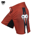 Mma suaugusiems nuodingi geometriniai bokso &scaron;ortai Tiger Muay Thai Mma &scaron;ortai Bokso drabužiai Kova Sanda M raudona