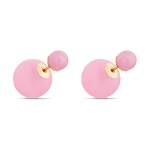 Dior Vienspalvio Dizaino Derviniai Auskarai Moteri&scaron;ki Auskarai Rožiniai E0078MIDPLD57P F,Pink