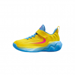Nike Giannis Immortality 4 žemi vaiki&scaron;ki krep&scaron;inio bateliai &Scaron;viečiantys geltoni/Universiteto mėlyni/Permatomi rožiniai FZ6733-700 25