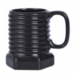 Naujas keraminis puodelis, matinis galvanizuotas puodelis, sraigtiniai puodeliai, biuro kavos puodelis, virtuvės baro reikmenys, namų svetainė, geriamieji indai 301-400ml