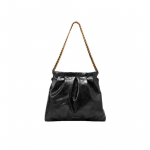 CHARLES&KEITH Grandelės Didelės Talpos Rankinė ant Peties Moterims, CK2-40671449, Juoda, Dydis L juoda
