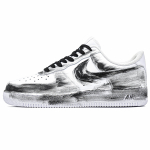 Nike Air Force 1 Gothic Knight Amortizacija Lengvi žemi krep&scaron;inio batai Unisex Juodi Balti CW2288-111(Komanda241-) 43 gray