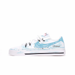Nike Court Legacy Riedlenčių Batai Unisex Žemi Balti Mėlyni DH3162-100(Team83-) 43