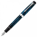 PILOT Custom Heritage SE Ra&scaron;iklis Vidutinis antgalis Marmurinis mėlynas su juodu 14K aukso ra&scaron;ikliu, (M), Antgalis, FKVH3MRMALM, Plunksna.