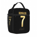 CR7 Futbolo Mėgėjų Spaudinys Izoliuotas Pietų Krep&scaron;ys Daugkartinio Naudojimo Ne&scaron;iojamas Oksfordo Terminis &Scaron;aldytuvas Pietų Bento Krep&scaron;ys Mokyklai Darbui Paplūdimiui One Size