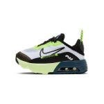 Nike Air Max 2090 Atsparūs dilimui Žemi Bėgimo Bateliai Geltoni Mėlyni Kūdikiams Ir Mažiems Vaikams CU2092-101 22