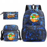 3 dalių mokyklinio kuprinės rinkinys moksleiviams Didelės talpos Oksfordo audinio mokyklinė kuprinė su peties dirželiu ir pie&scaron;tukų dėklu shoulder bag+backpack