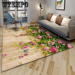 Animacinis filmas 3D Didelis modernus plotas Kilimėlis Svetainė Svetainė Namų kilimėliai Vaikų miegamojo kilimas 80cm*120cm