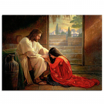 5D &bdquo;pasidaryk pats&ldquo; deimantų tapyba Religija Visas apvalus deimantinis siuvinėjimas 20X30CM