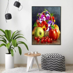 HUACAN 3D &bdquo;pasidaryk pats&ldquo; deimantinis dažymas deimantinis mozaikos kryželiu siuvinėjimas namų dekoravimas Full square 25*30 cm