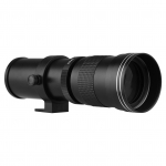 Fotoaparato MF Super Telephoto Zoom objektyvas F/8.3-16 420-800mm T laikiklis su universaliu 1/4 sriegio pakeitimu juoda