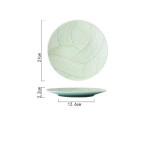 Nordic Style Simple Relief stalo reikmenys Keraminės lėk&scaron;tės kepsnių lėk&scaron;tės salotų lėk&scaron;tės virtuvės reikmenys