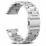 22 mm 20 mm nerūdijančio plieno laikrodžio apyrankė, skirta Samsung Galaxy 3 laikrodžiui 20mm sidabras