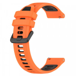 18 mm 20 mm 22 mm laikrodžio apyrankė, skirta Garmin Forerunner 265 265S, dviejų spalvų silikoninė apyrankė, skirta Garmin Venu SQ Venu 2 3S 22mm (Forerunner 265)