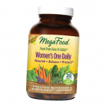 Multivitaminai moterims, Women's One Daily, Mega Food 30 tab (36343005)