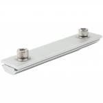 Aliuminio lydinio saulės modulio jungties bloko kreipiklio bėgio jungties Pv laikiklis 4pcs