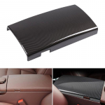 Car Styling Carbon Texture Centrinės konsolės porankio dėžutės apsauginis dangtelis skirtas Mercedes Benz S Class W221 2008 2009 2010 2011 m.