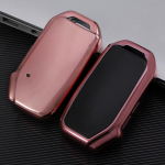 &bdquo;Kia K3 K5 Sportage R Optima Telluride Seltos Ceed K2 Rio Sorento K4 Cerato Forte Picanto Stonic Carnival Soul&ldquo; elektrinio plok&scaron;tės rakto dėklo dangtelis rožinė