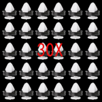 Skirta Peugeot 206 207 208 307 308 407 807 1007 5008 Expert Partner Citroen C2 C8 C3 C4 Picasso vidaus apdailos durų plok&scaron;tės kortelių tvirtinimo spaustukai 6991Y8 30X