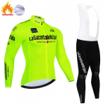 Tour De Giro D'ITALIA Žieminis dviračių džersio ir kelnių rinkinys, lenktyninio dviračio dviračių kostiumas, kalnų dviračio dviračių drabužiai, Ropa Ciclismo, dviratis XS