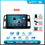 EKIY EK5 Android Auto Car Stereo, skirtas Toyota Previa XR50 3 III Estima 2006-2019 AI GPS multimedijos vaizdo grotuvas Carplay Autoradio