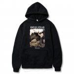 Burzum Hoodies Filosofem Metal Music Band Printed Streetwear Unisex Moterims Madingi Oversize Megztiniai Megztiniai Megztiniai Sportiniai kostiumai S