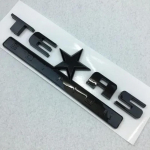 1X 3D ABS Naujas TEXAS EDITION Galinės bagažinės bagažinės automobilio lipdukas Sidabrinis TEXAS EDITION ženklelis automobilio &scaron;oninio sparno automobilio emblema 1