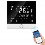 &bdquo;WiFi Smart Thermostat 5+2&ldquo; programuojamas energiją taupantis 3A vandens &scaron;ildymas &bdquo;Tuya&ldquo; balso valdymo termostatas WiFi 3A Water Heating balta