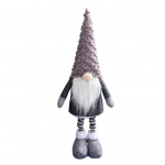Gnome beveidės lėlės kalėdinis ornamentas &scaron;iaurieti&scaron;ko stiliaus i&scaron;traukiama ilga barzda Žavinga beveidė elfė lėlės lango puo&scaron;mena balta