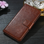 Prabangus odinis piniginės dėklas, skirtas Samsung A 15 16 35 14 24 34 54 05 32 12 31 51 10 71 52 22 A30S A13 A50 A71 A72 S10 S23 S21 FE S20 Plus Note 10 Lite S9 Samsung A34 ruda