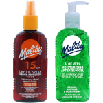 Malibu spf15 bronzing oil 200ml + aloe gel after tanning 200ml