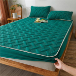 1 vnt dygsniuotas paklodės čiužinio užvalkalas su elastine juostele, neslysta lovatiesė, stora lovatiesė, skalbinių apsauga 90x200cm Only A Sheet