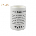 1 ritininis permatomas remonto pleistrų rinkinys, didelio klampumo vandeniui atsparus TPU juostos profesionalus lipnus taisomasis pleistras pripučiamam žaisliniam baseinui A