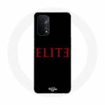 Coque pour Oppo A74 5G Elite Saison 5 Logo Rouge Fond Noir juoda