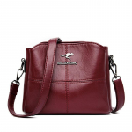 Madingas laisvalaikio moteri&scaron;kas krep&scaron;ys Mažas pečių krep&scaron;ys Crossbody Bag Mamos krep&scaron;ys One Size raudona