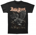 Judas Priest Heavy Metal Band Black Vintage Tour Vintage Tee unisex mar&scaron;kinėliai S