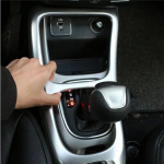 Mano geras automobilis ABS chromo vidinė pavarų perjungimo panelės apsauginė rėmo apdailos lipdukas Jeep Compass 2017 2018 priedams white