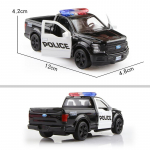 5 colių metalinis automobilis, 2018 m. &bdquo;Ford F150 SVT Raptor&ldquo; pikapo sunkvežimio modeliavimas I&scaron;skirtinis liejimo ir žaislinės transporto priemonės RMZ city 1:36 lydinio modelio dovanos vaikams