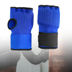 Bokso vidinės pir&scaron;tinės Rankų apvyniojimai Tvarsčiai Fitness Mink&scaron;tos treniruočių pir&scaron;tinės, skirtos Muay Thai Sanda juoda