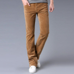 Men's Casual Micro-Flared Pants, Corduroy Trousers, Korean version of Slim-Fit Flared Pants