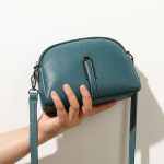 Natūralios odos krep&scaron;ys Prabangus moteri&scaron;kų rankinių krep&scaron;ys Moterims Sankabos telefono krep&scaron;iai Pečių krep&scaron;ys Crossbody Messenger Pack mėlyna