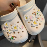 Batų žavesio &bdquo;pasidaryk pats&ldquo; smeigtukai Vy&scaron;nių žiedų ir persikų žiedų dekoravimo sagtis, skirta &bdquo;Hle Shoes&ldquo; žavesio rinkinys Priedai Vaikams berniukams Mergaitėms Dovana