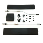 Kairėje arba de&scaron;inėje pusėje stumdomo lango stiklo skląsčio dangčio remonto komplektas, skirtas Mercedes Sprinter - Volkswagen Crafter Volt