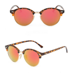 Retro Steampunk Fashion Vyri&scaron;ki Moteri&scaron;ki akiniai Klasikiniai Apvalūs Akiniai Vintažiniai UV400 Akiniai nuo saulės Unisex 2