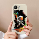 Naujas animacinio modelio dangtelis skirtas Xiaomi Redmi 12 13 13C K60 Ultra K70 Note 13 Pro Bumper Anti Drop Liquid Mink&scaron;tas silikonas Pretty Phone Case Shell for Redmi Redmi Note 13 5G