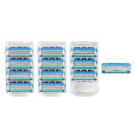 Su BU Gillette suderinama auk&scaron;čiausios kokybės glaudaus kontakto 5 sluoksnių skutimosi peiliukai Fusion Proglide Power, 4 vnt., 3 vnt., Korėjos skutimosi peiliukai