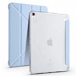 Plan&scaron;etinio kompiuterio dėklas, skirtas iPad Air 11 colių 2024 6th su ra&scaron;iklio lizdu Smart Odinis stovas Mink&scaron;tas nugarėlė Atverčiamas laikiklis Smūgiams atsparus dangtelis For iPad Air 11 inch 2024 dangaus mėlyna spalva