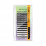 NAGARAKU Single Tips 2D Y blakstienų priauginimas 0.07C 8mm juoda